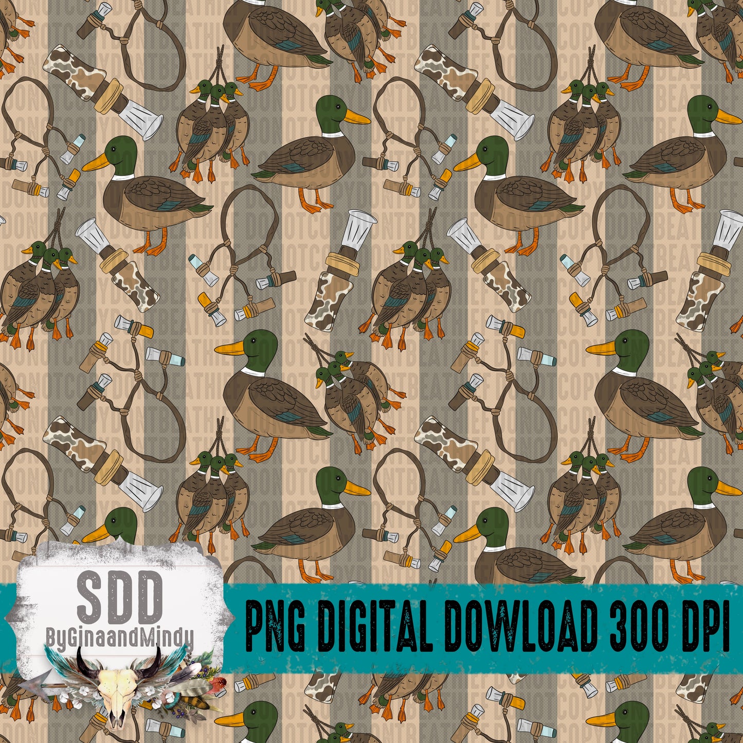 Duck Hunting Seamless Bundle