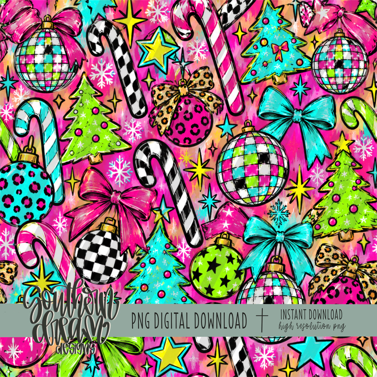 Electric Christmas Disco Paper