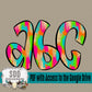 Electric Glitter Alpha (1 Set Uppercase, Lowercase, 0-9, Special Characters)