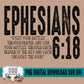 Ephesians 6:18 Bundle