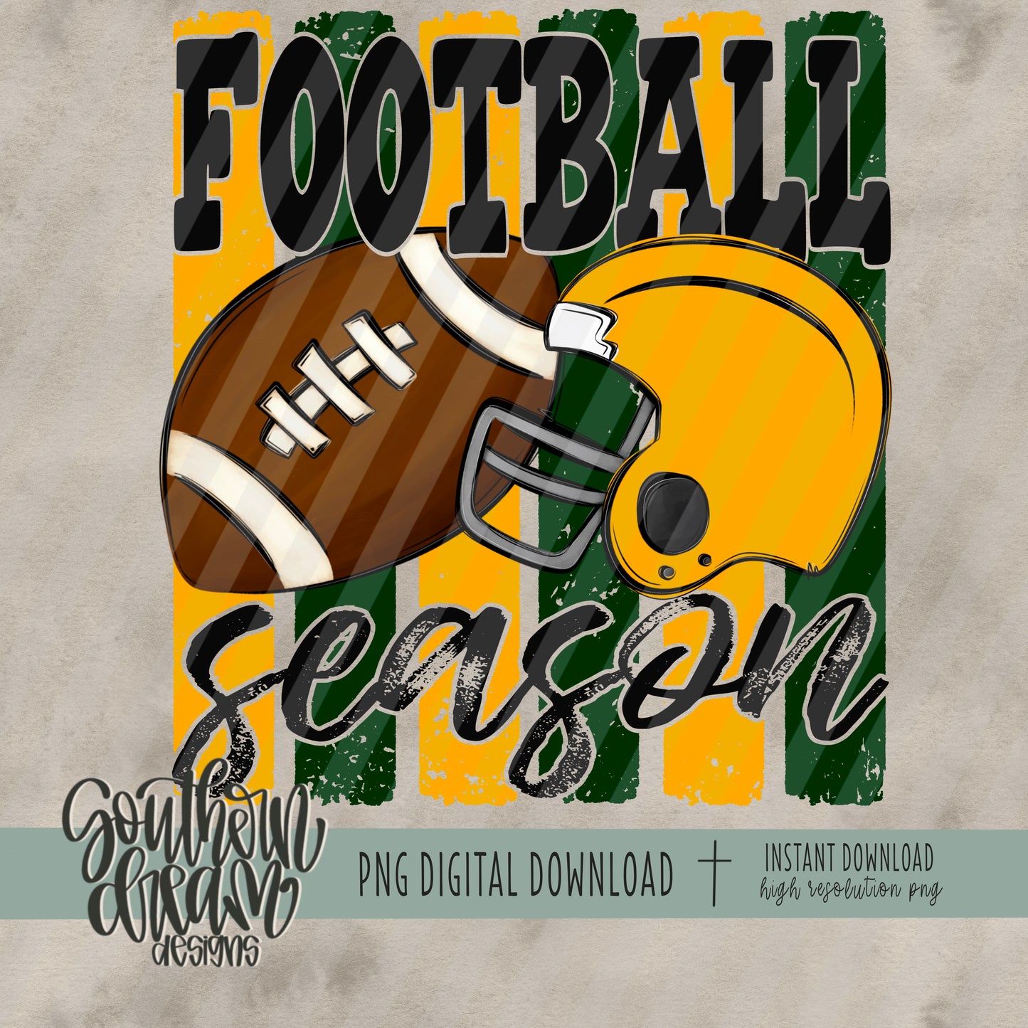 Football Collection (Hunter Green & Yellow Gold 2)