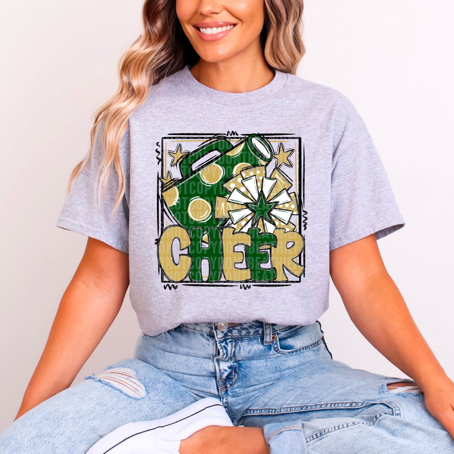 Cheer Bundle; Forest Green & Vegas Gold