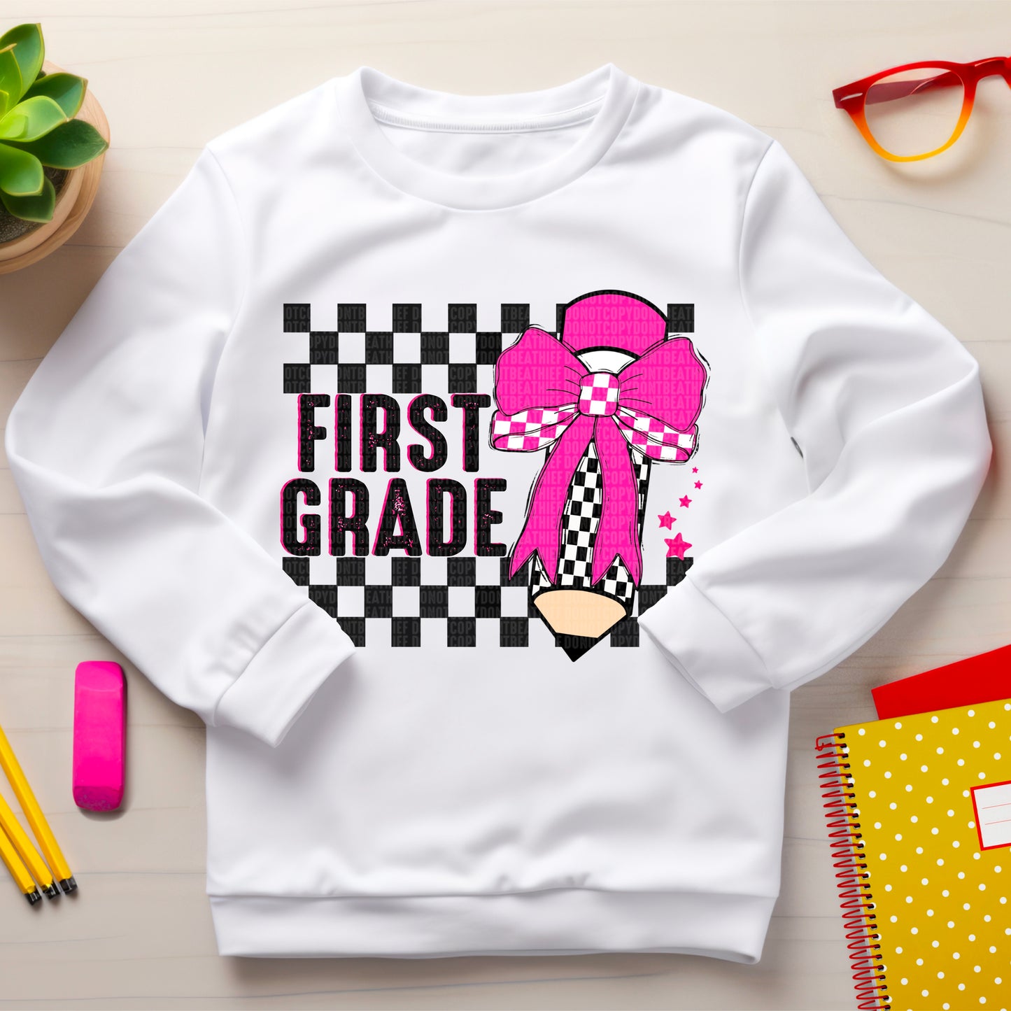 First Grade Checkered