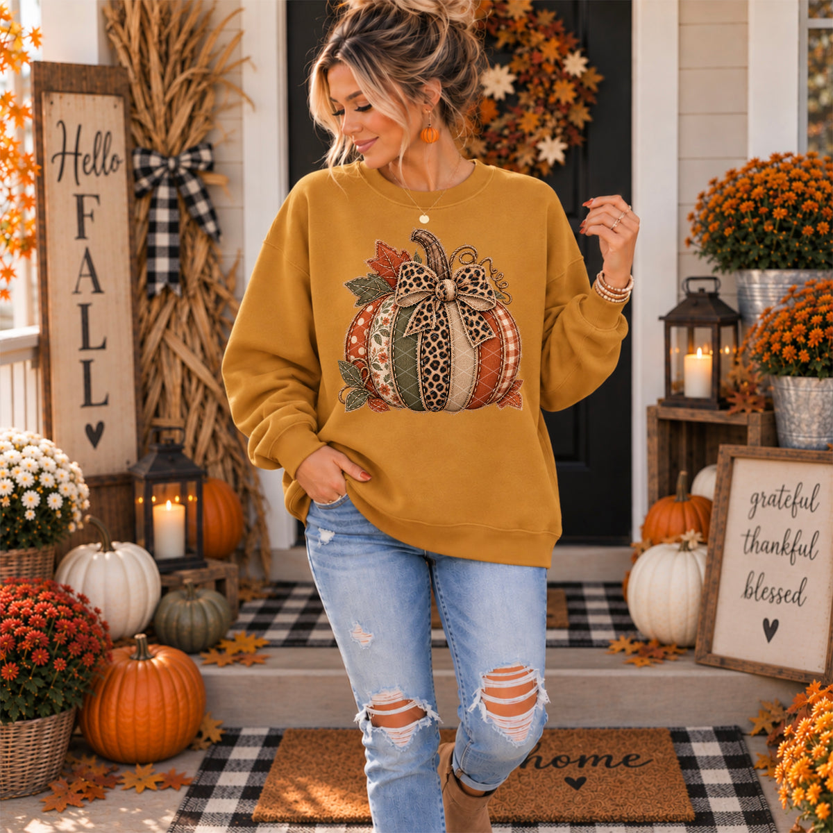 Fabric Pumpkin