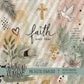 Muted Faith Mixed Media Digital Paper (Not Seamless)