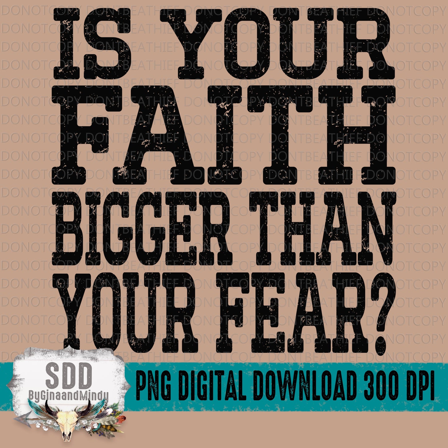 Is Your Faith Bigger Than Your Fear Bundle
