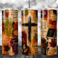 Fall Faith Mixed Media Digital Paper (Not Seamless)
