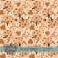 Fall Floral Pumpkins Seamless Bundle
