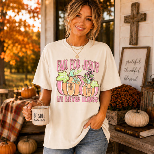 Fall For Jesus Pastel Pumpkins