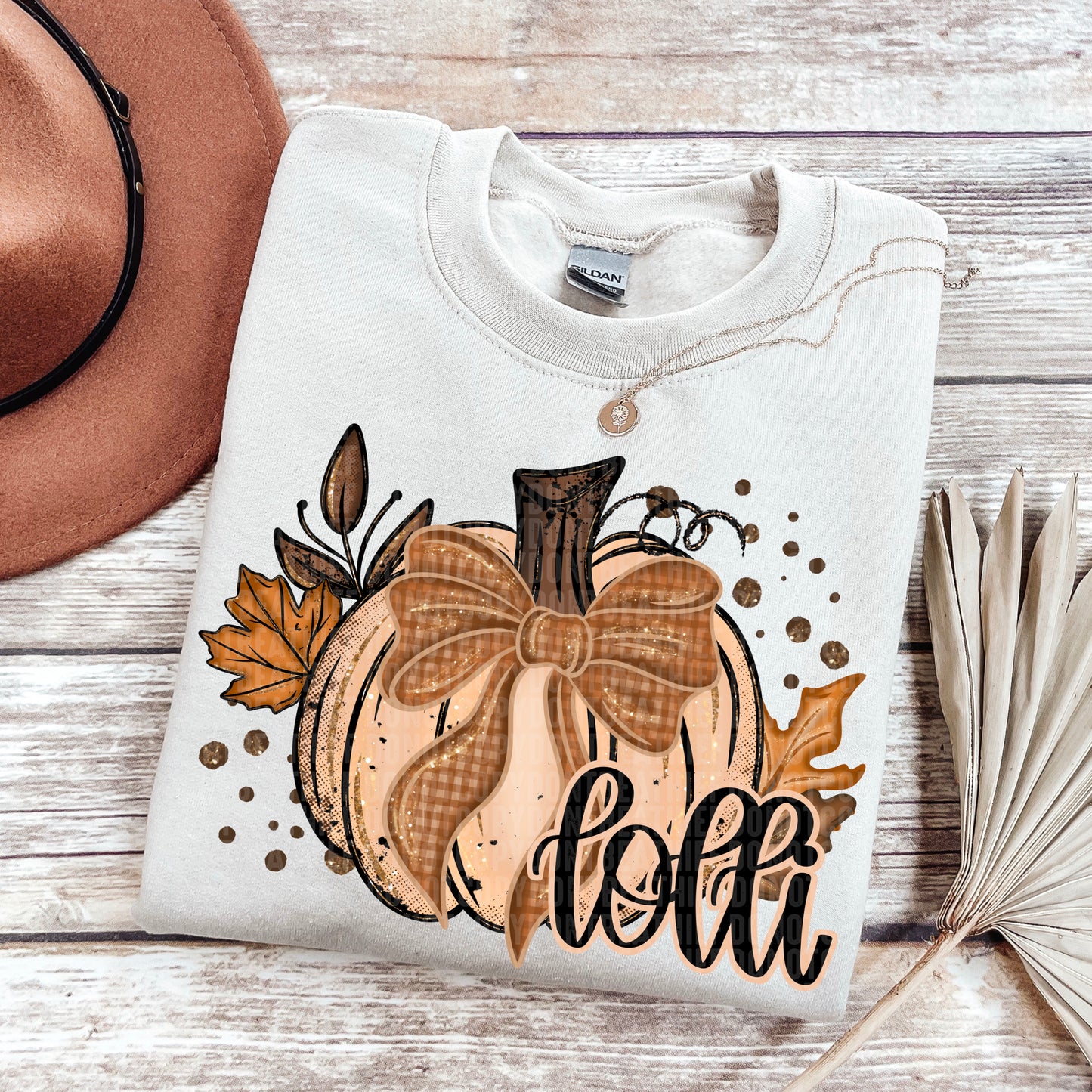 Fall Glitter Pumpkin; Lolli