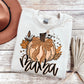 Fall Glitter Pumpkin; Mama & Mini Bundle