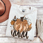 Fall Glitter Pumpkin; Nana