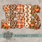 Jesus (Fall) (Faux Embroidery)