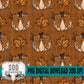 Fall Glitter Pumpkins Seamless Bundle