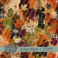Falling Leaves Mixed Media Collage Digital Paper (Not Seamless)