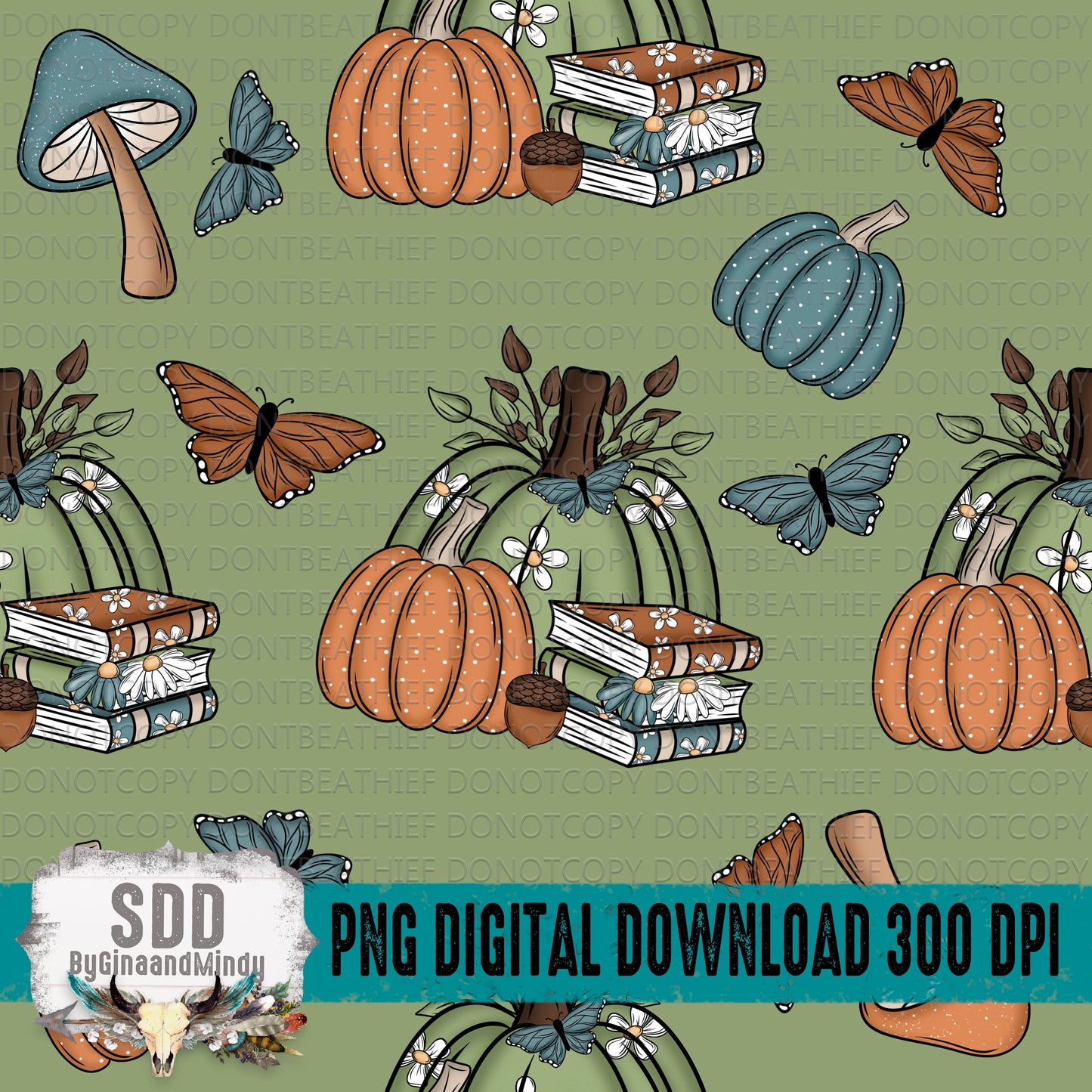 Fall-elujah Seamless Pattern Bundle