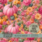 Fall Foliage Pumpkins Digital Paper BUNDLE (Not Seamless)