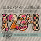 Fall in Love with Fall Leopard Alpha (4 Sets Aa-Zz, 0-9, Special Characters, Special Shapes)