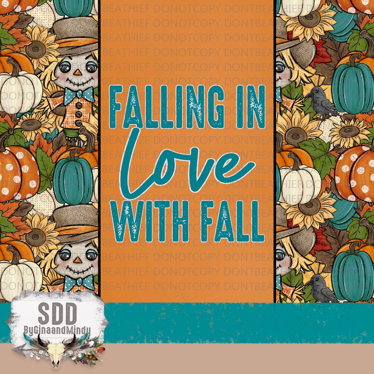 Falling in Love with Fall 20oz Digital Tumbler
