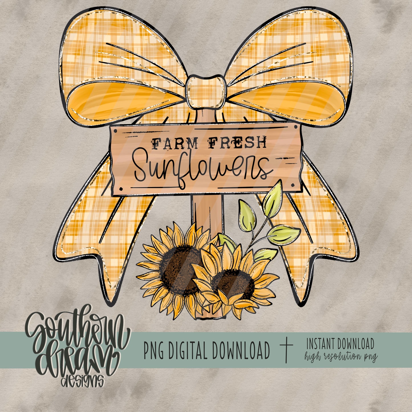 Farm Fresh Sunflowers