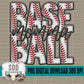 Faux Embroidery Baseball; Momma