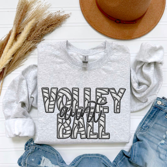 Faux Volleyball; Aunt