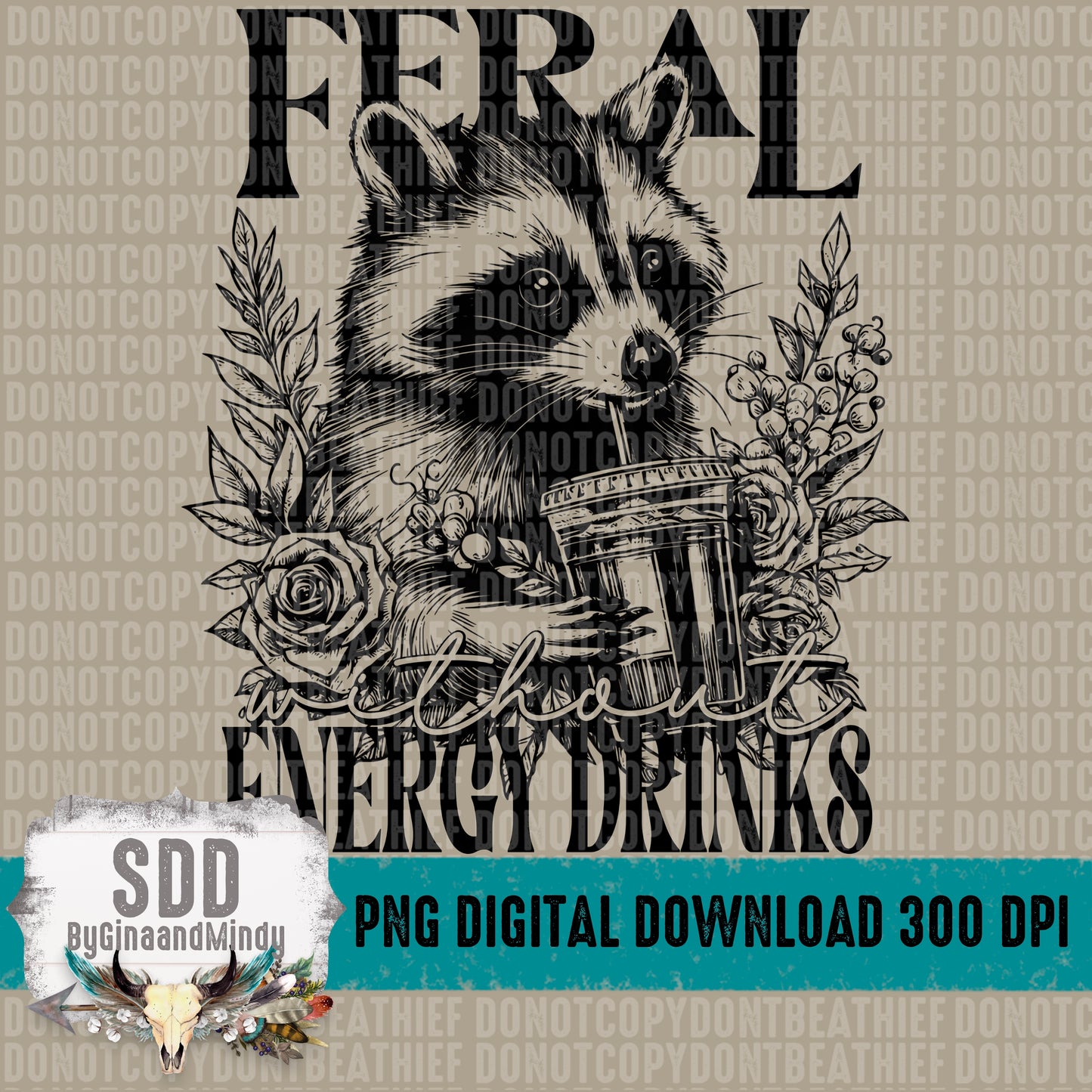 Feral Without Bundle of 10 (Single Color)