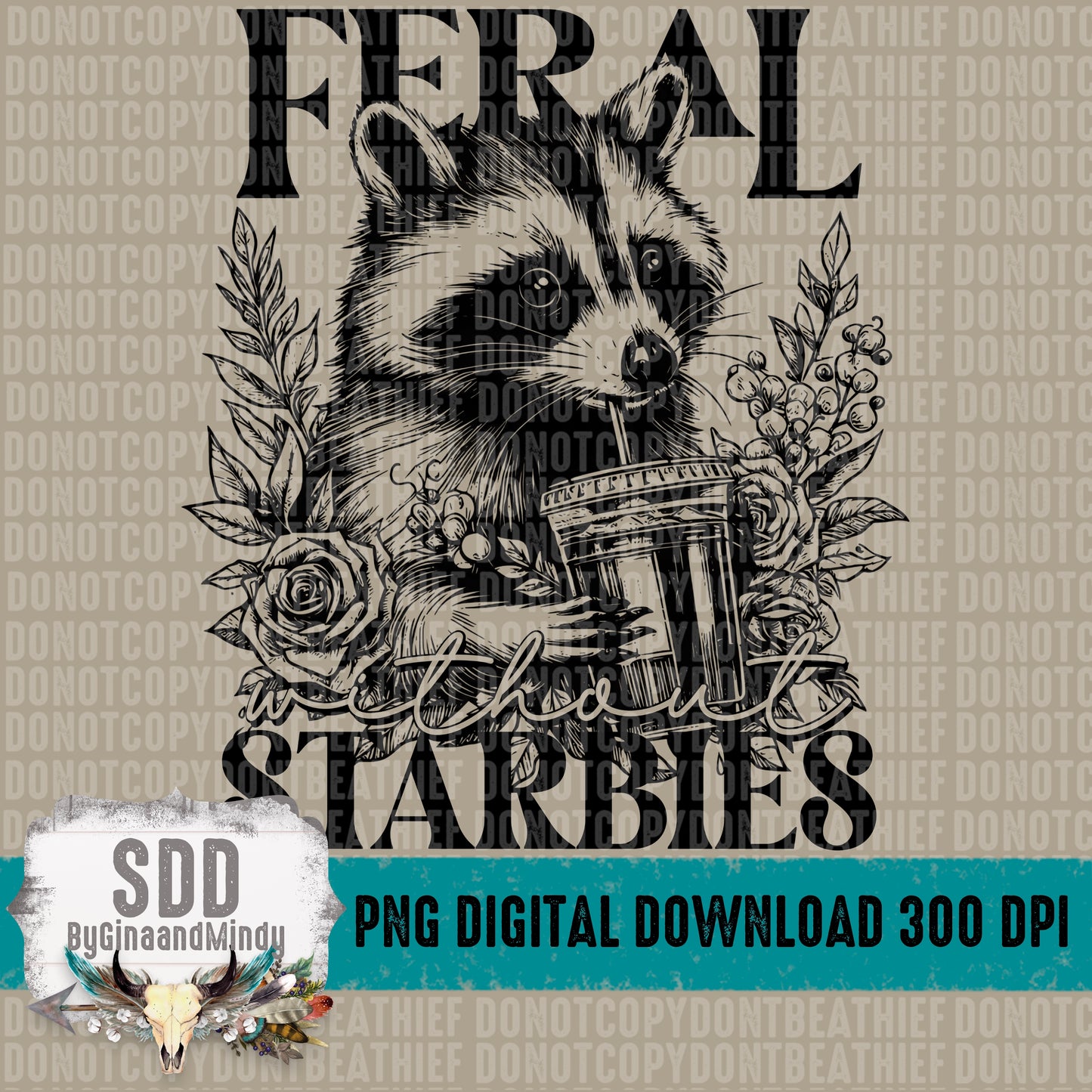 Feral Without Bundle of 10 (Single Color)