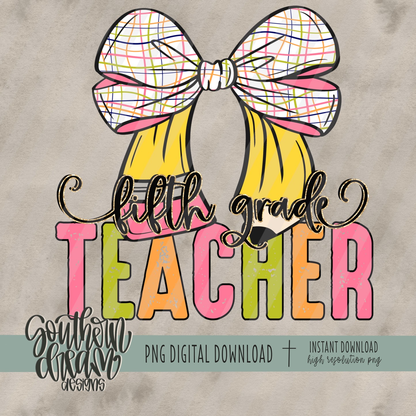 Fifth Grade Teacher Bow