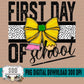 First Day of School Checkered