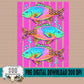 Neon Fishy Bundle (Pocket and Back Design)