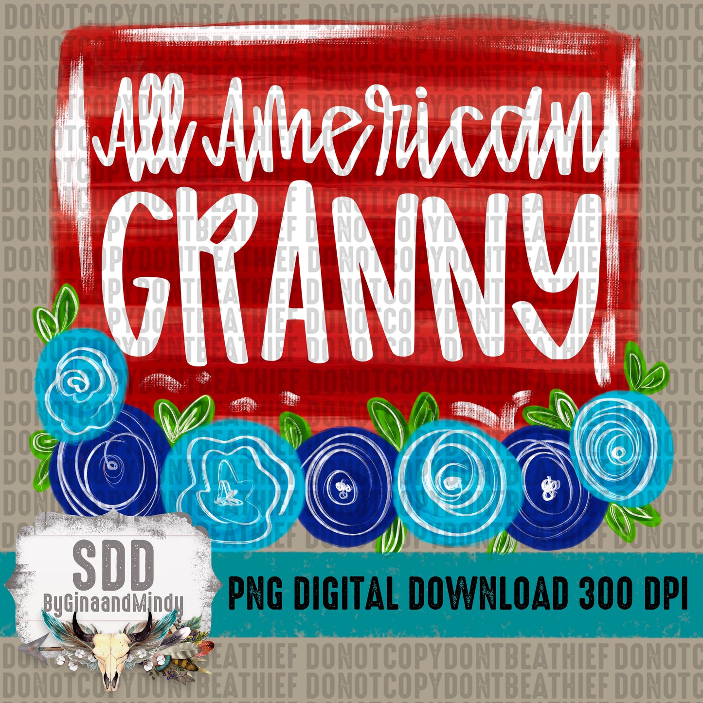 Floral All American Granny