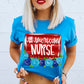 Floral All American Nurse