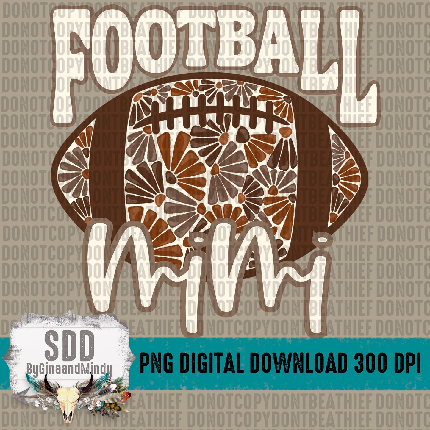 Floral Football Mimi