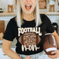 Floral Football Mom