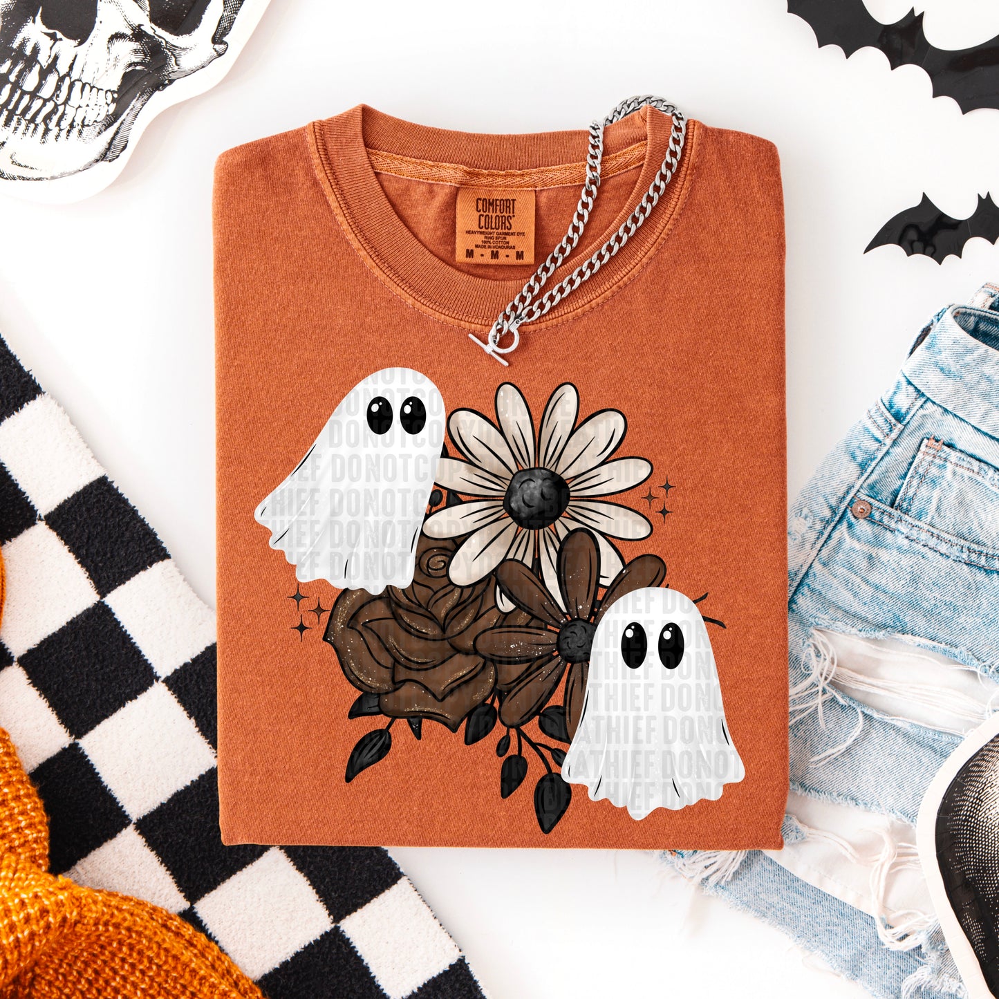 Fall Floral Ghostie