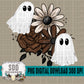 Fall Floral Ghostie