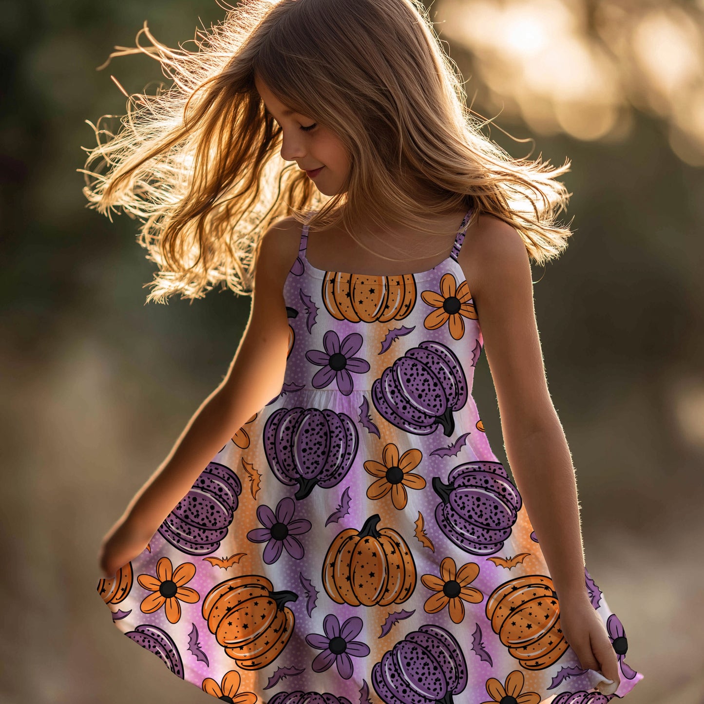 Floral Pumpkins Seamless Bundle