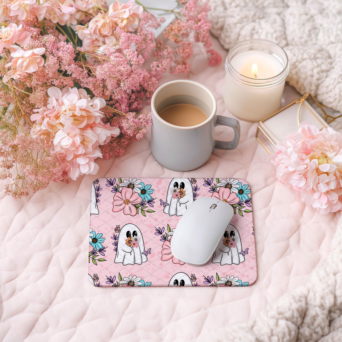 Floral Spring Ghosties Seamless Bundle