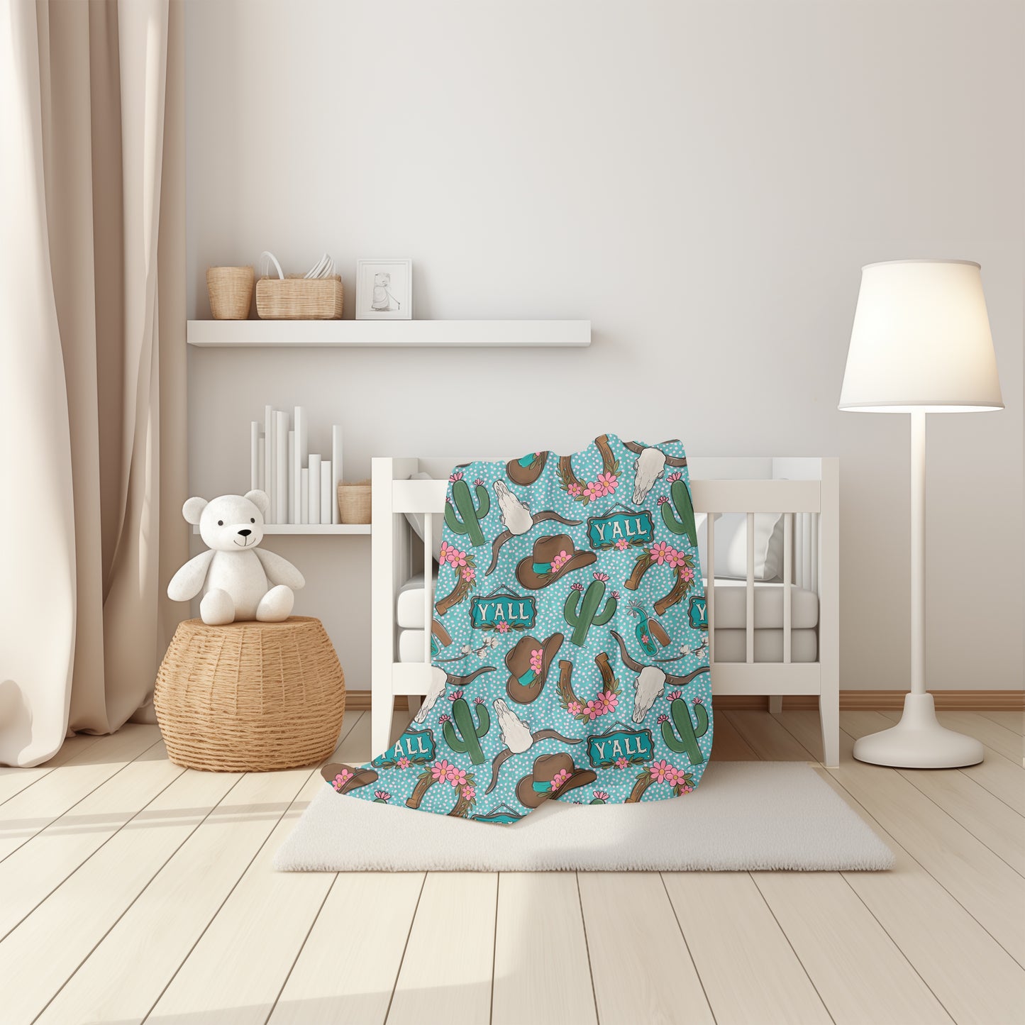 Florals & Turquoise Western Seamless Bundle