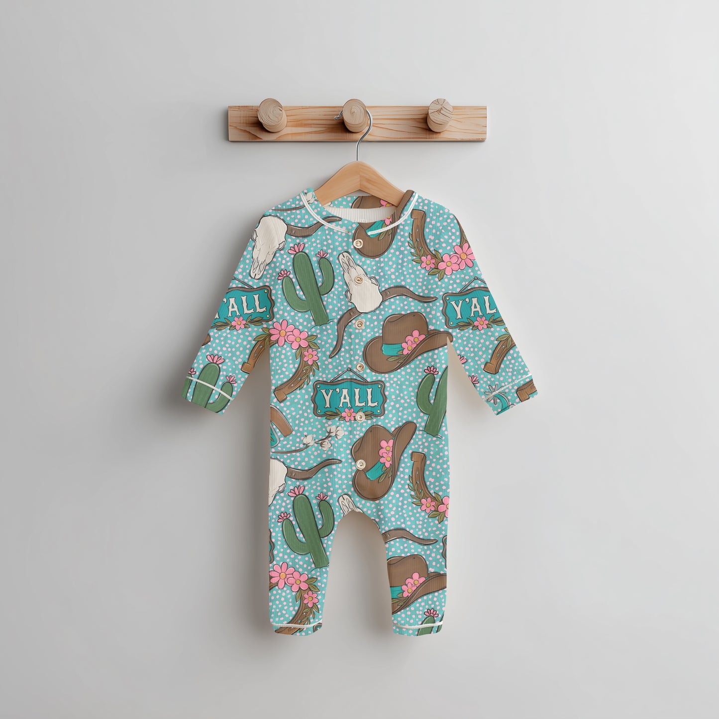 Florals & Turquoise Western Seamless Bundle