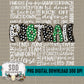 Football Doodle Word Art (Green & Black) Bundle