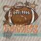 Coquette Football Mascot; CHARGERS