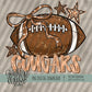 Coquette Football Mascot; COUGARS