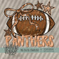 Coquette Football Mascot; PANTHERS