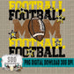 Football Mom Bundle; Black & Yellow