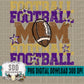 Football Mom Bundle; Purple & Vegas Gold