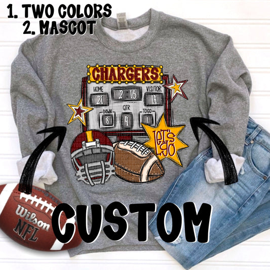 Football Scoreboard CUSTOM