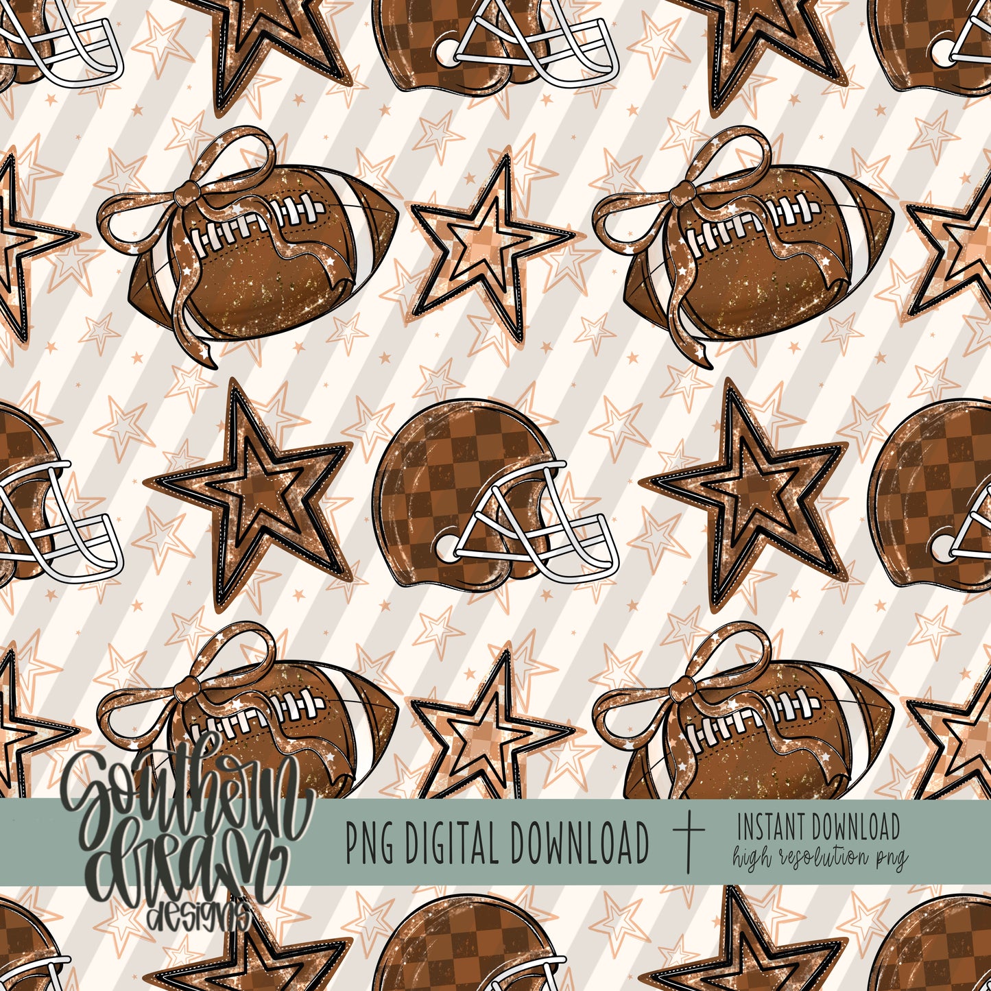 Football Star Seamless Bundle
