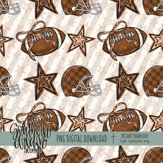 Football Star Seamless Bundle